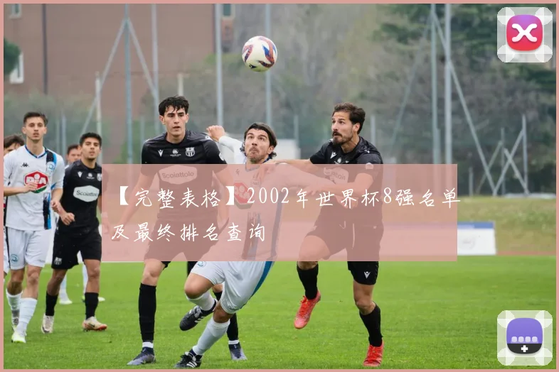 【完整表格】2002年世界杯8强名单及最终排名查询