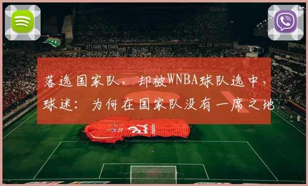落选国家队，却被WNBA球队选中，球迷：为何在国家队没有一席之地？